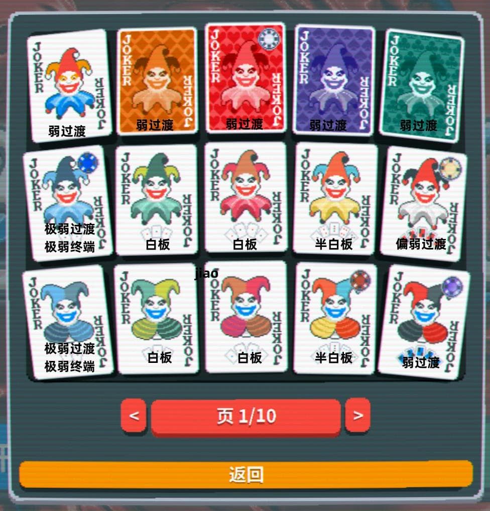 全网最全小丑牌全解析及游戏策略图文