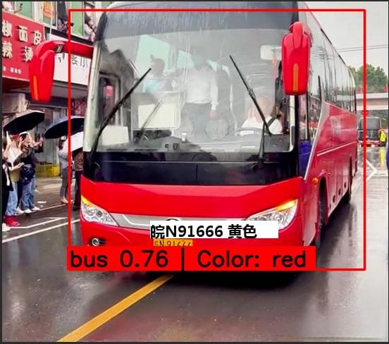 YOLOv11特种车牌识别与车辆颜色识别