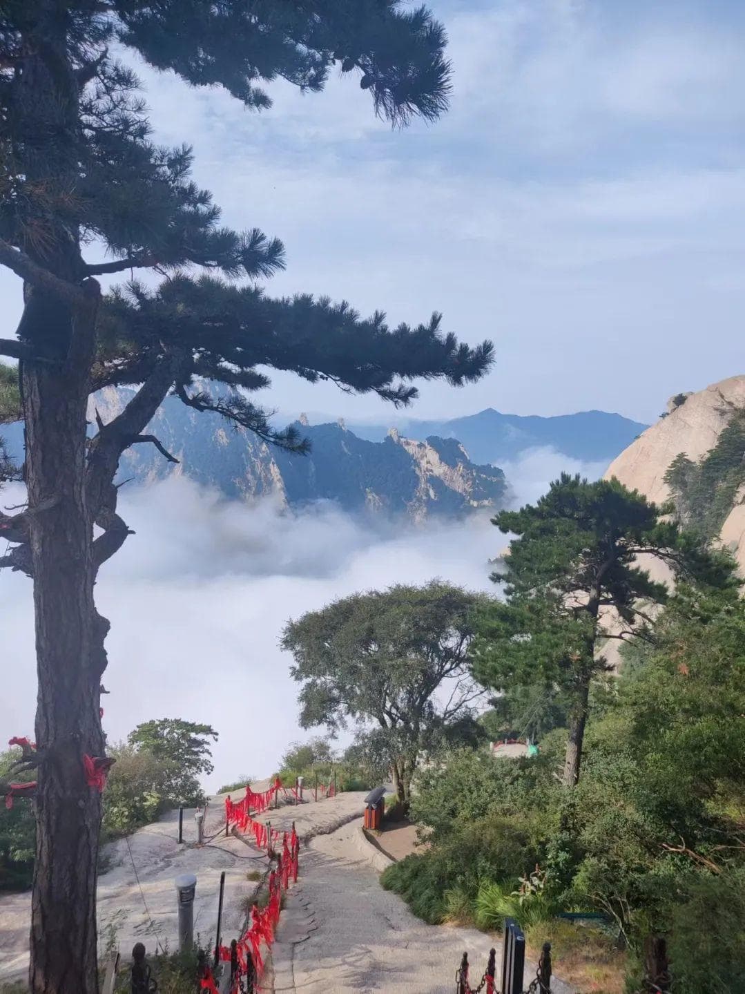 华山山底至山顶距离全解析：全程多少公里