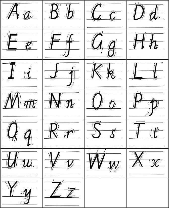 英语字母书写规范：26个字母的正确写法及重要性