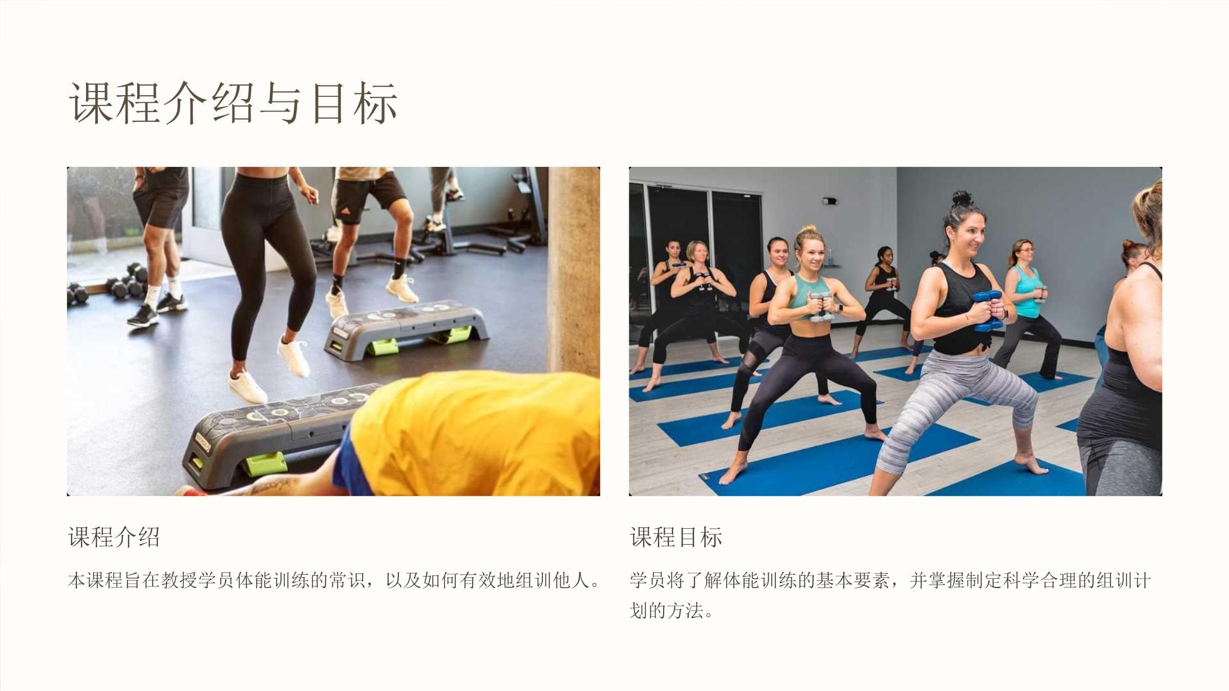 体能训练常识教学课件：从基础到实战的全面指南