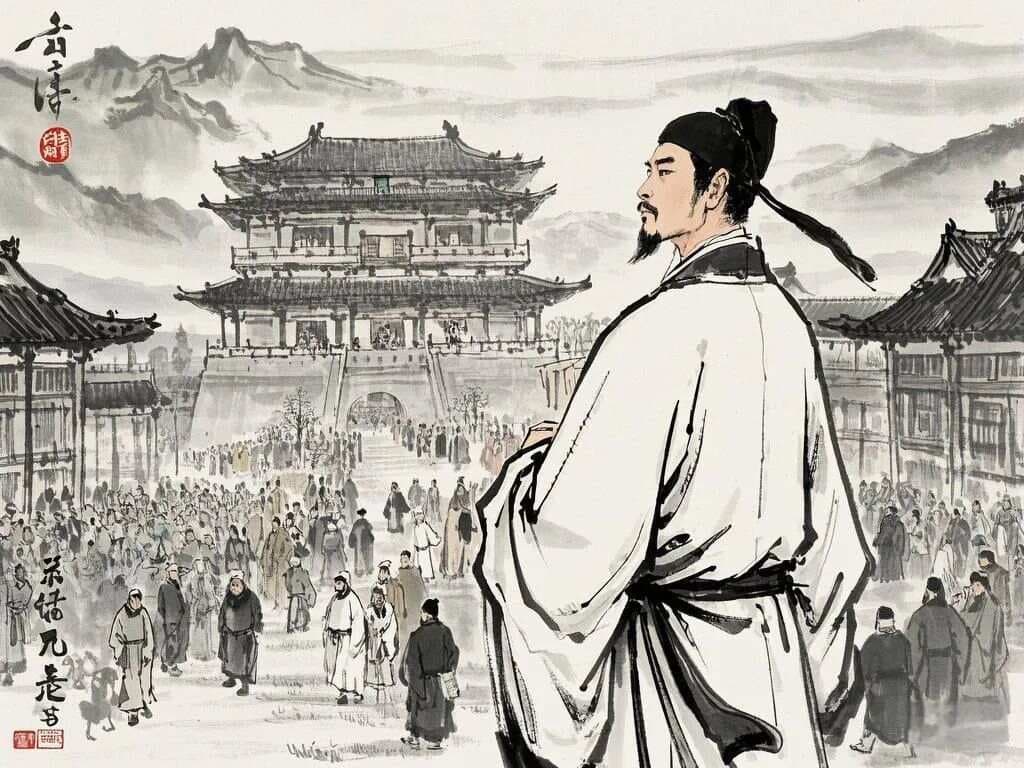 刘禹锡这首晚年赠诗，仅 40 字，用豁达心境，点破衰老困境中的人生真谛