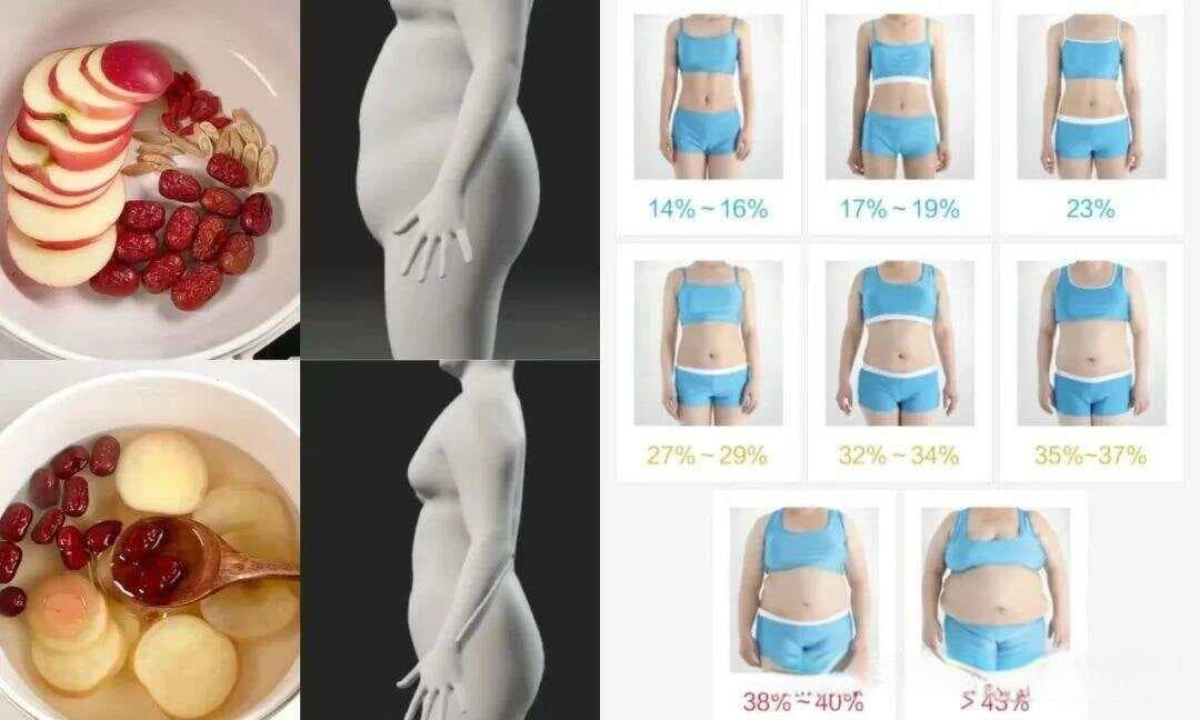 体脂率从40%降到20%的减脂方法，附赠一周食谱！