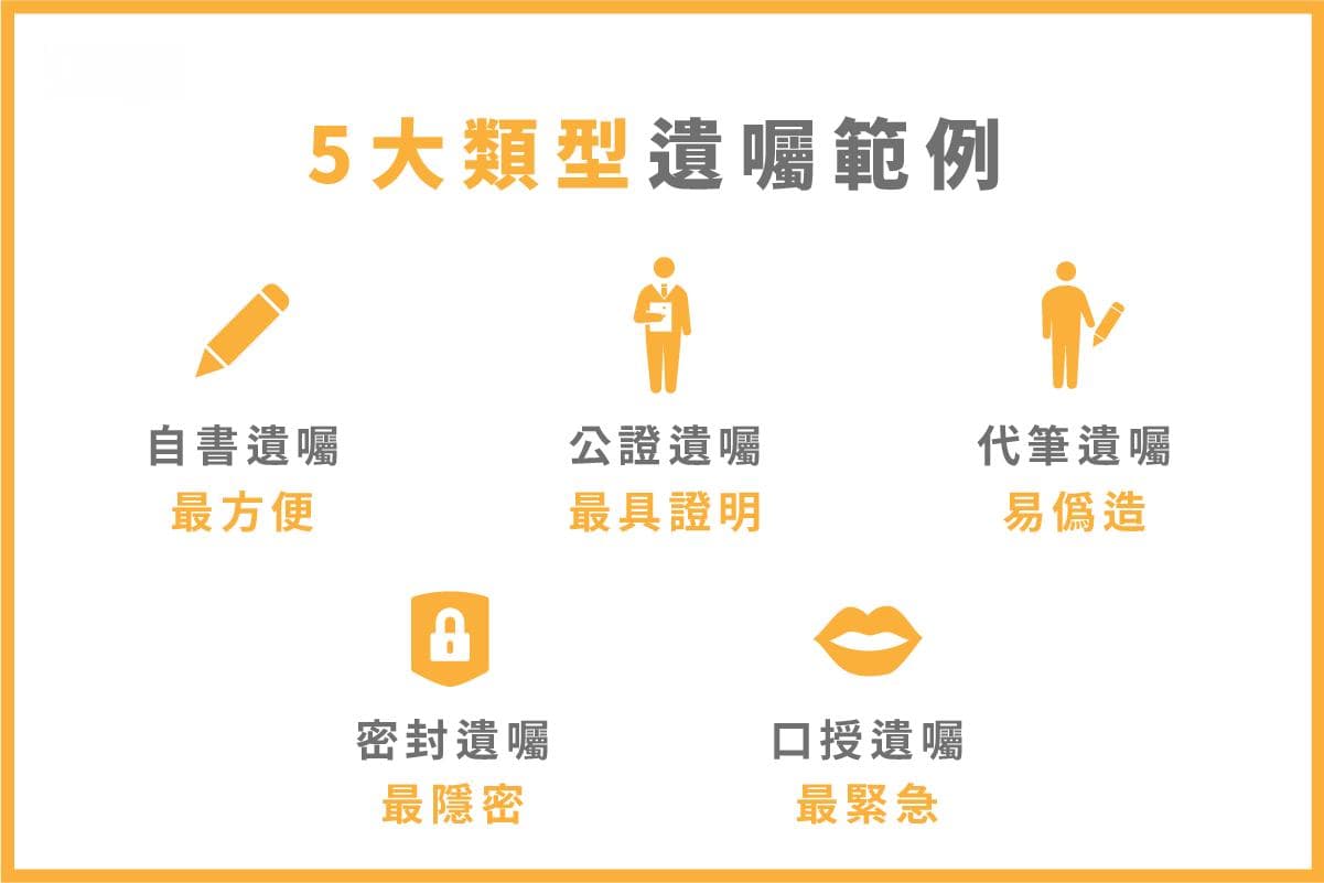 遺囑寫了沒效？自書遺囑範例、預立遺囑範本報你知！