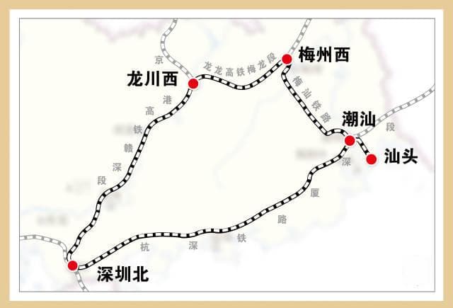 重磅！粤东高铁环线来了，15日起串联惠州等9市