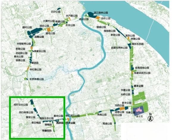 闵行已建成8座环上公园！分别有哪些特色？主打花是什么？