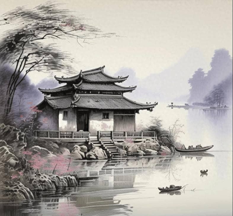 寂寞掩柴扉，苍茫对落晖——王维的《山居即事》赏析