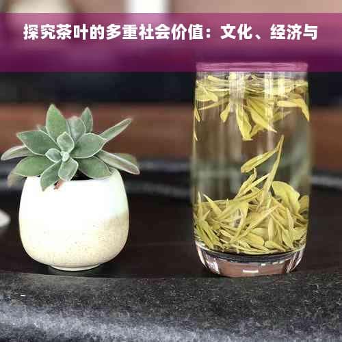 茶叶的多重价值：经济、文化与健康的三重贡献