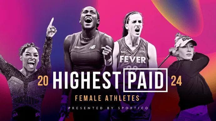 2024女运动员收入排行：谷爱凌、郑钦文进前五