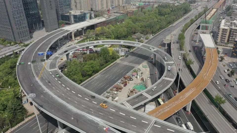 西安二环路迎大改造：11处堵点将升级，实现双向八车道高架
