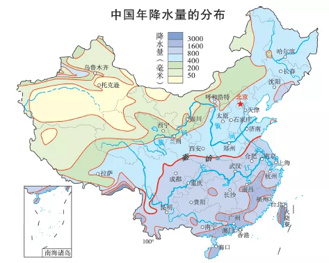 地理还可以这样讲（中国）18——降水量的变化