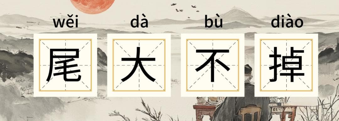 每天学一个成语——（尾大不掉）背后有什么惨烈的教训？国考成语