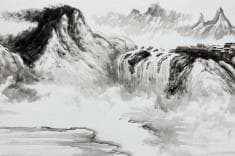 中国画墨韵留白中的空灵之美