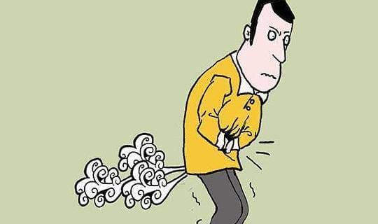 经常“放屁”是肝不好吗？科普：放屁过多，可能和4个原因有关