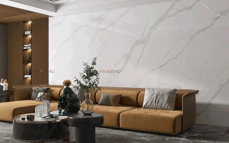 岩板背景墙什么颜色好看？三种主流选择及搭配建议