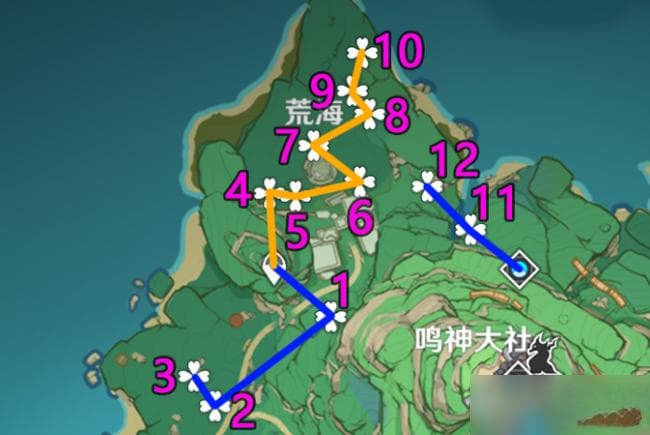 原神绯樱绣球分布位置一览 绯樱绣球怎么采集