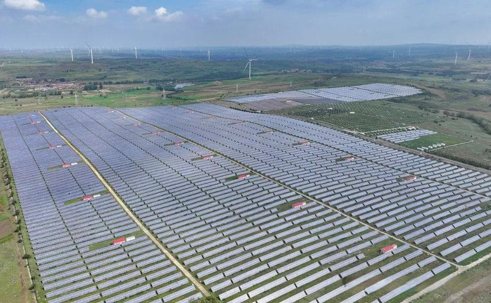 张北县国家风光储输示范基地 打造新能源领域的国家名片
