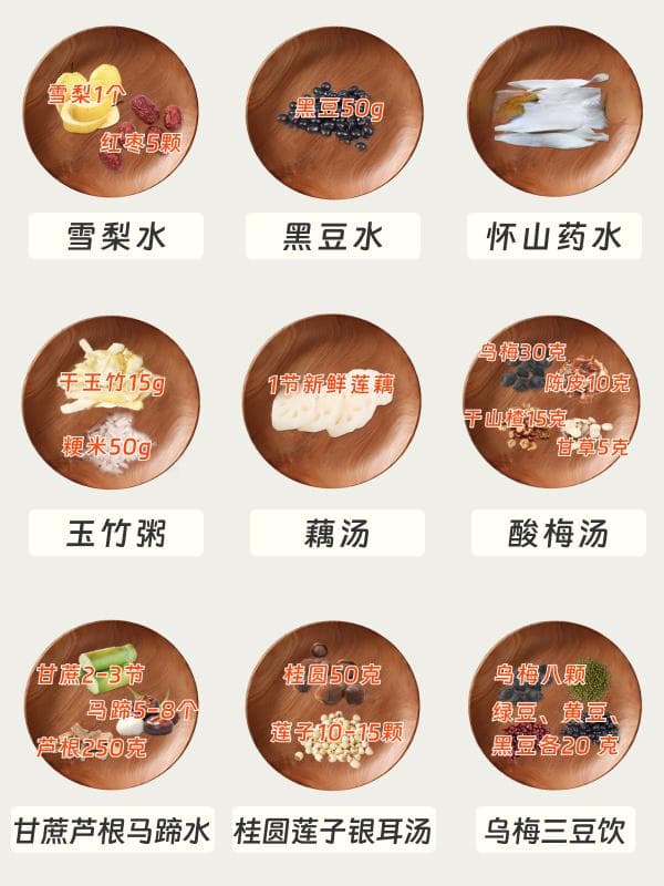 秋季防燥，比起补水更该补津液，9种补液方请收好