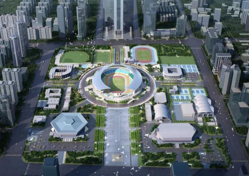 体育盛会！2025大湾区全运会部分场馆照明设计合集