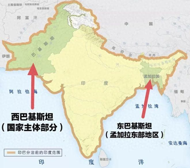 印度和巴基斯坦分治： 77年前英属印度为什么会被分而治之？