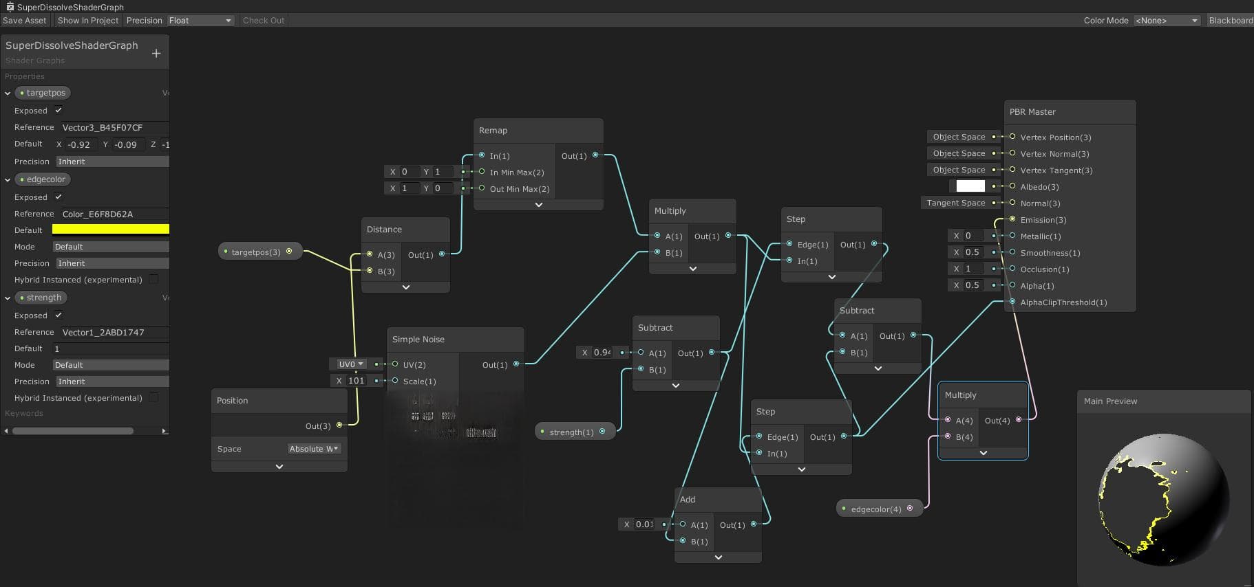 Unity ShaderGraph使用教程与100个特效案例详解