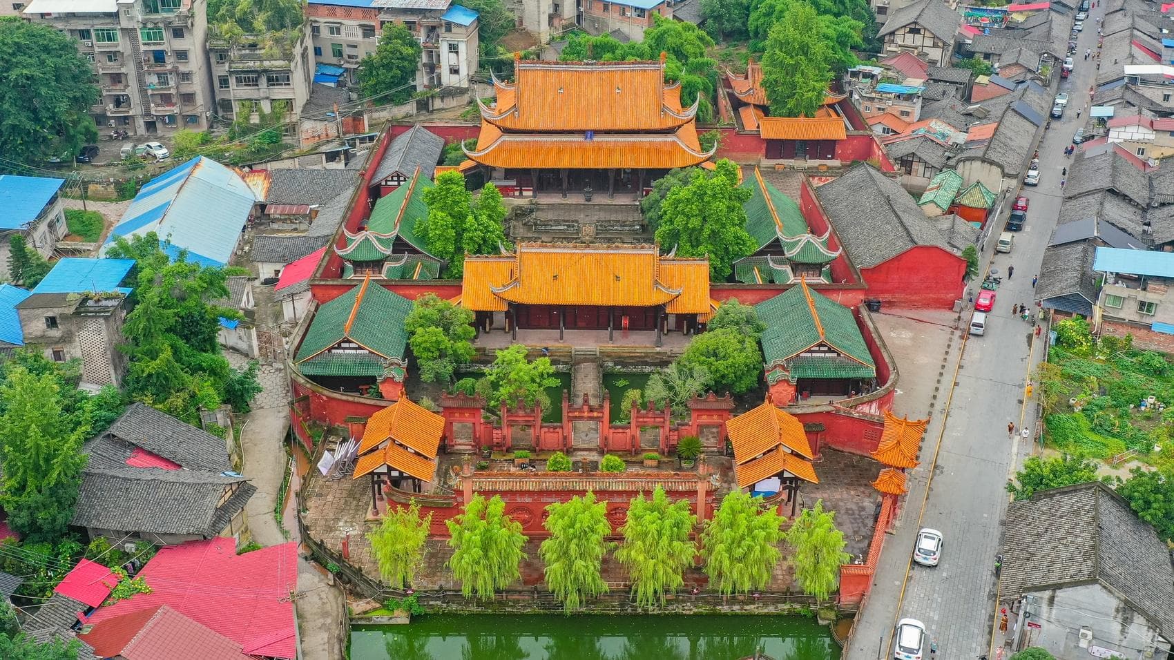 文化中国行｜徜徉资中状元街 感受年味里的文风武韵