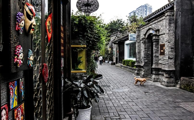 成都宽窄巷子探秘古朴建筑的魅力
