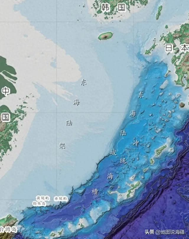 东海大陆架及其油气资源分布