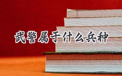 揭秘：中国武警部队的独特身份和职责