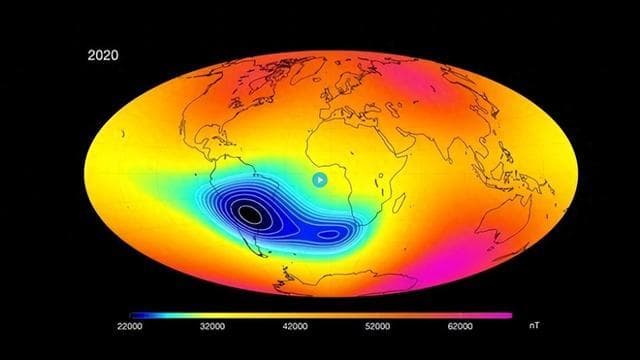 地球磁场已下降9%，1600年后有“归零”风险，地球会变成火星?