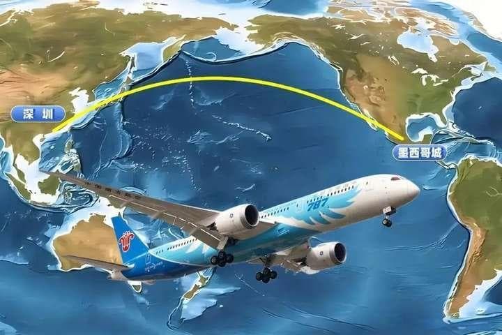 超1.4万公里！我国民航史上最长航线开通，需连续直飞16.5小时