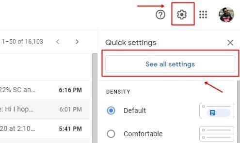 如何更改 Gmail 帐户上的显示名称