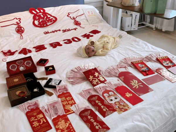 朋友家小孩满月酒随礼红包封多少钱比较吉利？