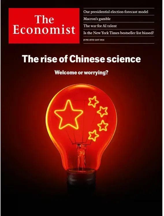 《经济学人》研究发现：中国论文发表全球第一，研究人员数量超过美国和整个欧盟