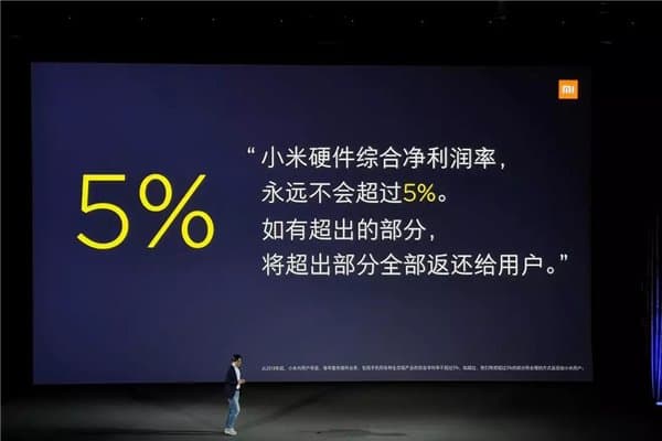 “小米硬件利润不超5%”：中国制造业的低利润现象