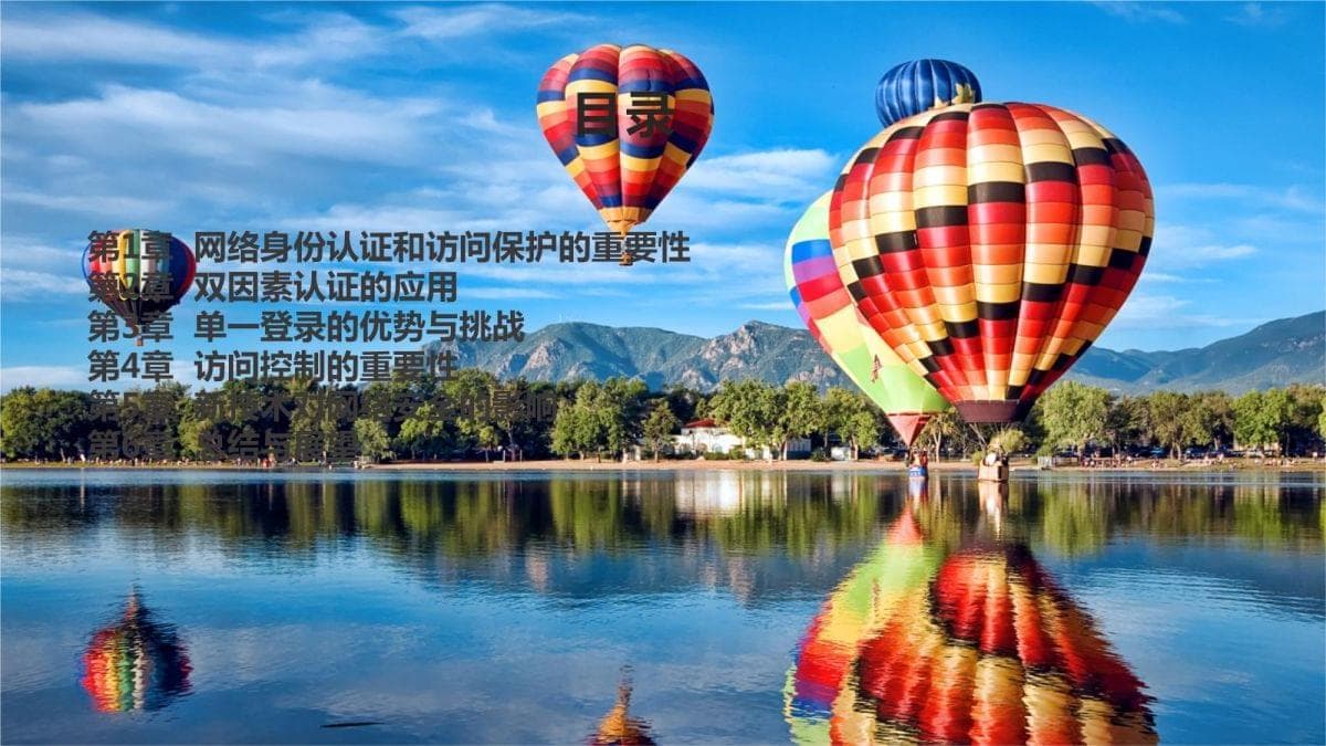 增强网络身份认证和访问保护的安全性