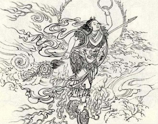 封神中，哪吒的乾坤圈和混天绫，分别都是什么材质？