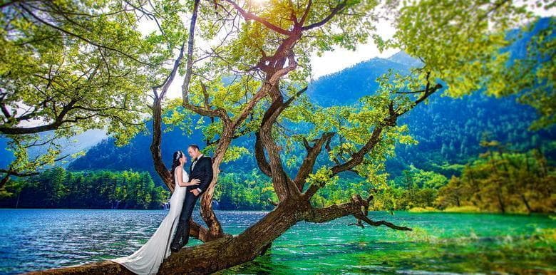 国内十大婚纱照拍摄地：从九寨沟到三亚，各具特色