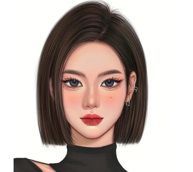 瓜子脸女生适合的短发发型图片分享！4款欣赏~