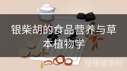 银柴胡的食品营养与草本植物学