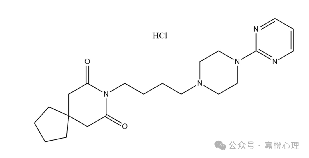 丁螺环酮：血清素受体部分激动剂，有效处理焦虑