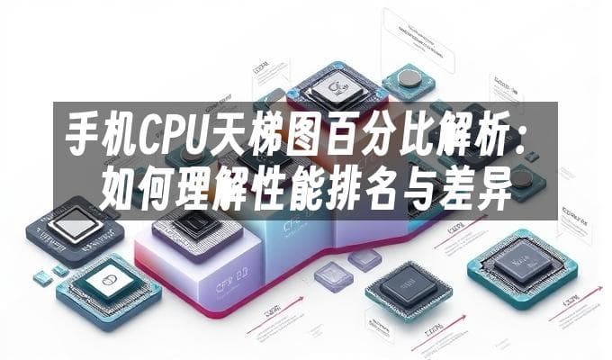 手机CPU天梯图百分比解析：如何理解性能排名与差异