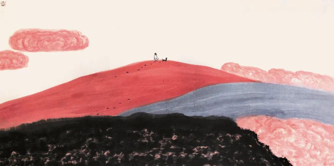 揭秘画家邱汉桥的山水画：自然的诗意与生命的礼赞