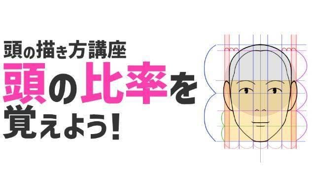 头部结构绘画技巧：从基础比例到完整轮廓的详细教程