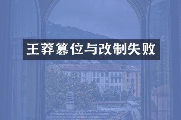 王莽篡位与改制失败：原因深度分析