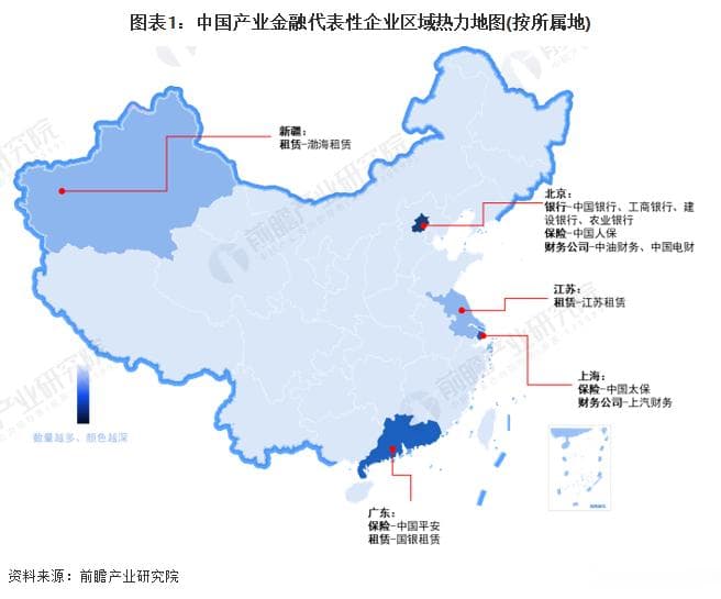 2024年中国产业金融区域结构分析：北京市产业金融发展水平全国第一