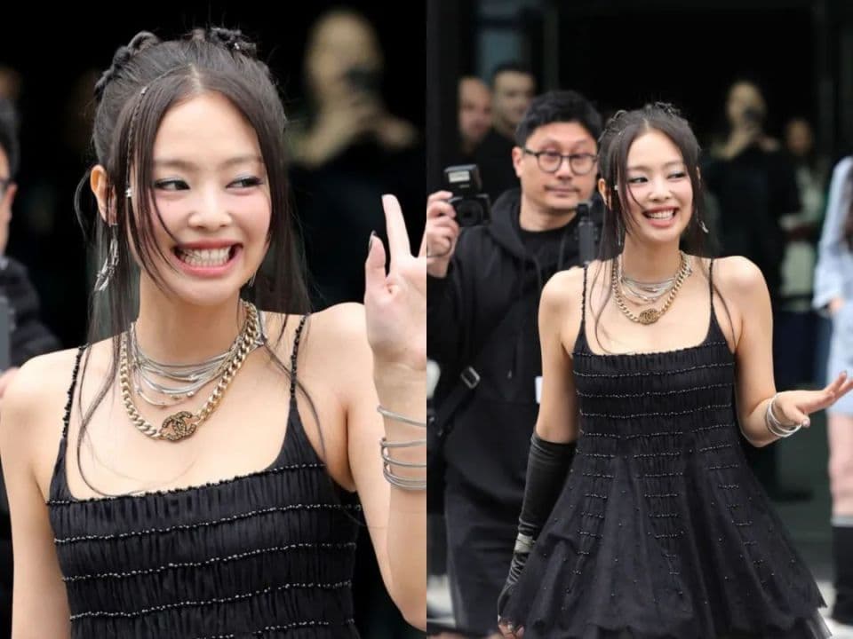 Jennie“莫名其妙”的星味9成来自直角肩？一耸肩就跌落神坛也是没谁了