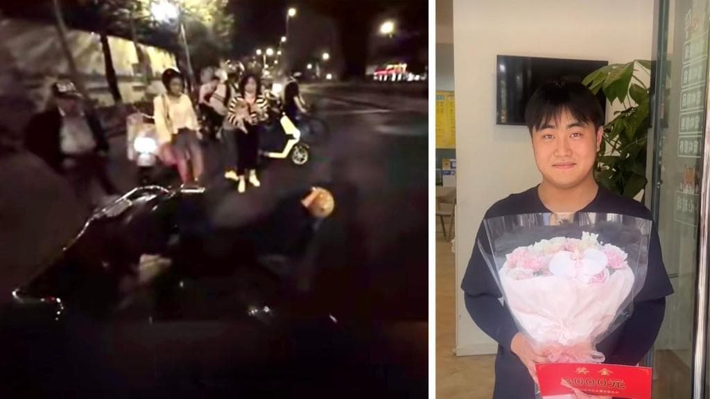男子扶跌倒老人反被指肇事 官方证其清白颁“见义勇为”奖