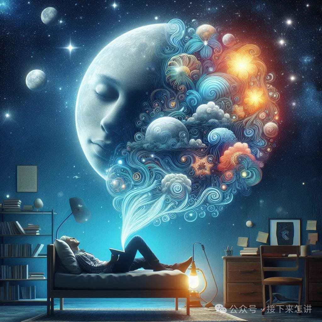 梦境解析：大脑如何编织我们夜晚的奇幻世界