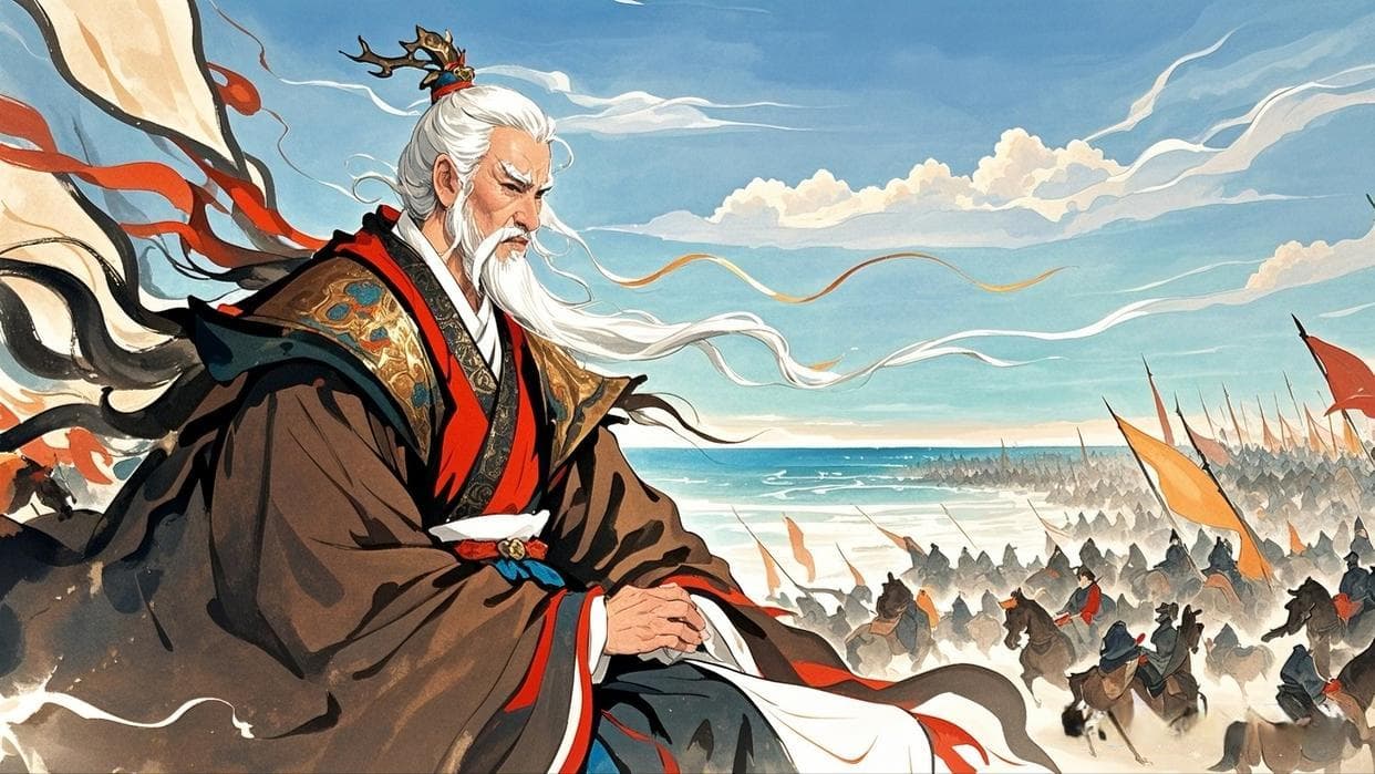 揭秘千古传奇：姜子牙——从垂钓渭水到开创齐国霸业的辉煌人生